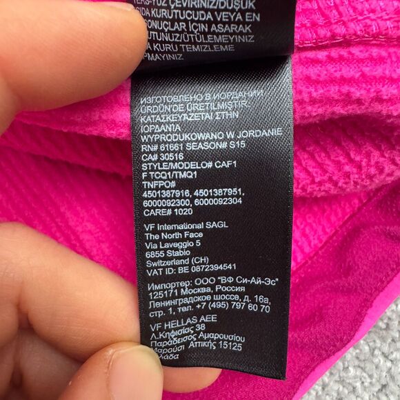 The North Face Nimble Softshell Jacket Womens Small Pink Color-Block Outdoor - Picture 12 of 16